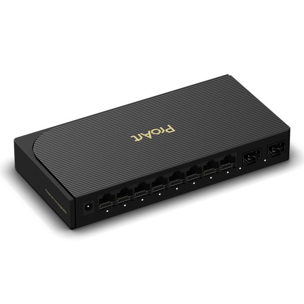 ASUS ProArt Switch PQG-U1080 Unmanaged 2.5G Ethernet (100/1000/2500) Zwart (90IG0AF0-MO9B00) ASUS ProArt Switch PQG-U1080 Unmanaged 2.5G Ethernet (100/1000/2500) Zwart (90IG0AF0-MO9B00)