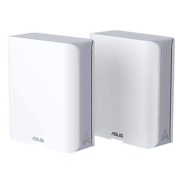 ASUS ZenWiFi BT7 BE9400 – 2er Pack weiß Tri-band (2,4 GHz / 5 GHz / 6 GHz) Wi-Fi 7 (802.11be) Wit 3 Intern (90IG0AM0-MO9C20)