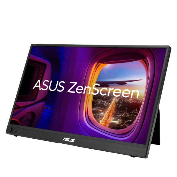 ASUS ZenScreen MB16AHVE computer monitor 39,6 cm (15.6") 1920 x 1080 Pixels Full HD LED Zwart (90LM0385-B01N71) ASUS ZenScreen MB16AHVE computer monitor 39,6 cm (15.6") 1920 x 1080 Pixels Full HD LED Zwart (90LM0385-B01N71)