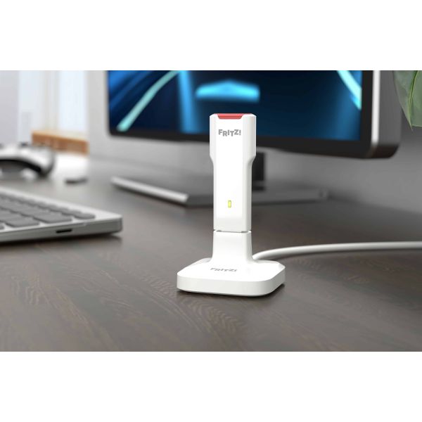WLAN FRITZ STICK 6700 EDITION INTERNATIONAL 6448 Mbit/s Wit, Rood (20003188)