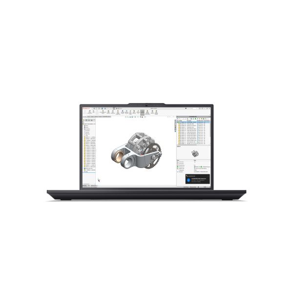 Lenovo ThinkPad P16v Gen 3 (Intel) Intel Core Ultra 7 255H Mobiel werkstation 40,6 cm (16") WUXGA 32 GB DDR5-SDRAM 1 TB SSD NVIDIA RTX PRO 1000 Blackwell Wi-Fi 7 (802.11be) Windows 11 Pro Frans Zwart (21RS0007FR)