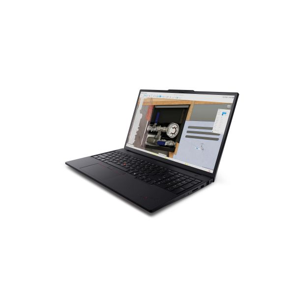 Lenovo ThinkPad P16v Gen 3 (Intel) Intel Core Ultra 9 285H Mobiel werkstation 40,6 cm (16") WUXGA 32 GB DDR5-SDRAM 1 TB SSD NVIDIA RTX PRO 2000 Blackwell Wi-Fi 7 (802.11be) Windows 11 Pro Frans Zwart (21RS004EFR)