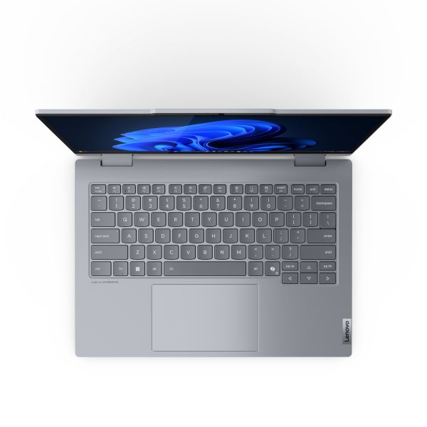 Lenovo ThinkBook 14 2-in-1 G5 IAU Intel Core Ultra 7 255U Hybride (2-in-1) 35,6 cm (14") Touchscreen WUXGA 16 GB DDR5-SDRAM 512 GB SSD Wi-Fi 6E (802.11ax) Windows 11 Pro Frans Grijs (21SQ000EFR)