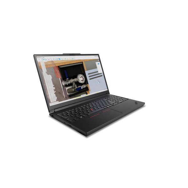 Lenovo ThinkPad T16g Gen 3 Intel Core Ultra 7 255HX Laptop 40,6 cm (16") WUXGA 32 GB DDR5-SDRAM 1 TB SSD NVIDIA GeForce RTX 5080 Laptop GPU Wi-Fi 7 (802.11be) Windows 11 Pro Frans Zwart (21V50000FR)