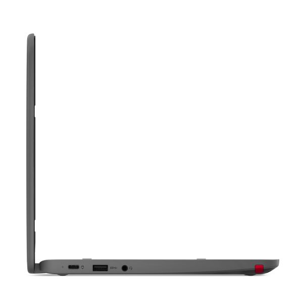 Lenovo 300e Yoga Chromebook Gen 4 MediaTek Kompanio 520 29,5 cm (11.6") Touchscreen HD 8 GB LPDDR4x-SDRAM 64 GB eMMC Wi-Fi 6 (802.11ax) ChromeOS Frans Grijs (82W2000KFR)