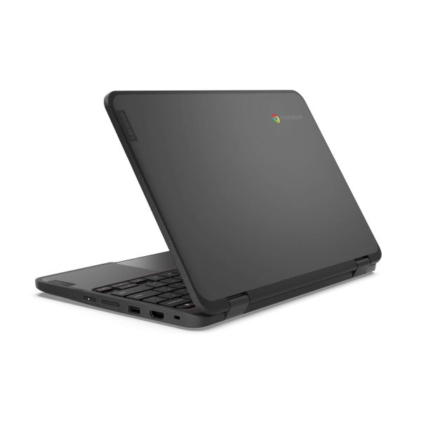 Lenovo 500e Chromebook Gen 4s Intel® N N100 29,5 cm (11.6") Touchscreen HD 8 GB LPDDR5-SDRAM 64 GB eMMC Wi-Fi 6E (802.11ax) ChromeOS Frans Grijs (83L4000KFR)