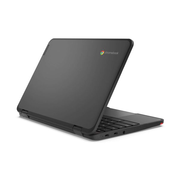 Lenovo 500e Chromebook Gen 4s Intel® N N100 29,5 cm (11.6") Touchscreen HD 8 GB LPDDR5-SDRAM 64 GB eMMC Wi-Fi 6E (802.11ax) ChromeOS Frans Grijs (83L4000KFR)
