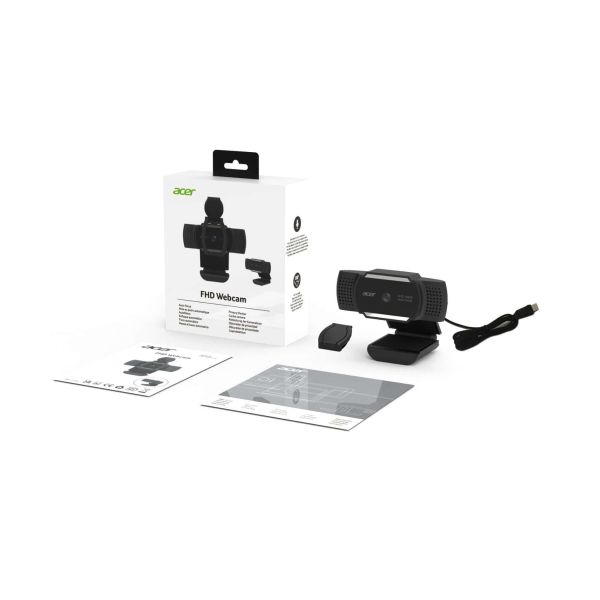 Acer HP.EXPBG.019 webcam 2 MP 1920 x 1080 Pixels USB Zwart (HP.EXPBG.019) Acer HP.EXPBG.019 webcam 2 MP 1920 x 1080 Pixels USB Zwart (HP.EXPBG.019)
