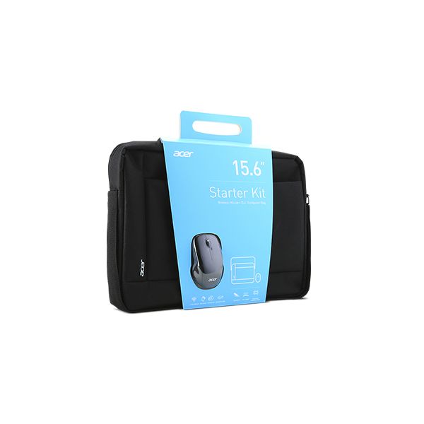 Acer NP.ACC11.02A laptoptas 39,6 cm (15.6") Tas met bovensluiting Zwart (NP.ACC11.02A)
