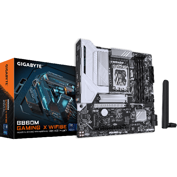 Gigabyte B860 Gaming X WiFi6E Moederbord (9MB86GMX6-00-G10)