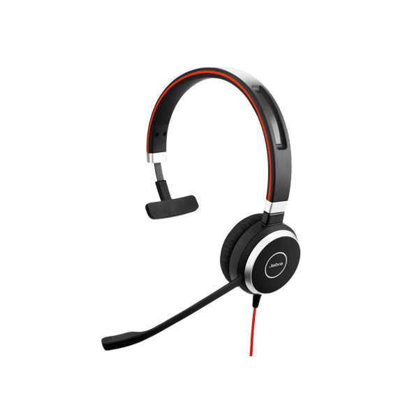 Jabra Evolve 40 Headset Bedraad Hoofdband Kantoor/callcenter USB Type-C Bluetooth Zwart (6393-829-289)