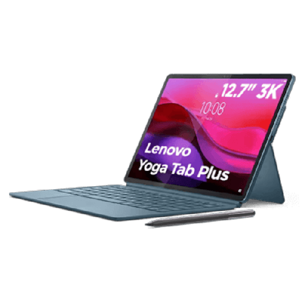 Lenovo Yoga Tab Plus 12,7" 3K 16GB/256GB WiFi Teal met Toetsenbord en (ZAEG0015IT)