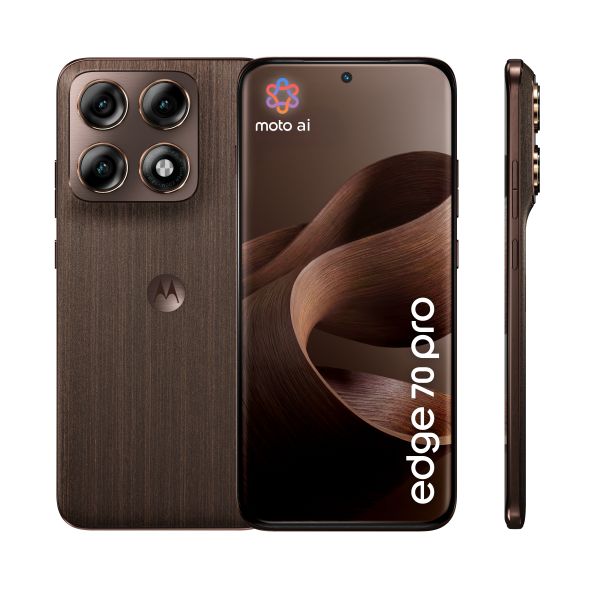 Motorola edge 70 pro 17,2 cm (6.78") Dual SIM Android 16.0 5G USB Type-C 8 GB 256 GB 6500 mAh Hout (PBC20085SE) Motorola edge 70 pro 17,2 cm (6.78") Dual SIM Android 16.0 5G USB Type-C 8 GB 256 GB 6500 mAh Hout (PBC20085SE)