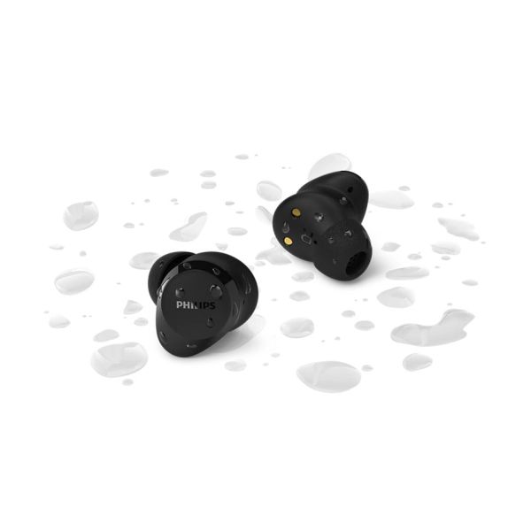 Philips TAT1300BK/00 hoofdtelefoon/headset Draadloos In-ear Oproepen/muziek USB Type-C Bluetooth Zwart (TAT1300BK/00)