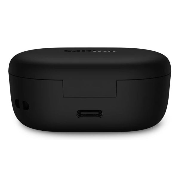 Philips TAT1300BK/00 hoofdtelefoon/headset Draadloos In-ear Oproepen/muziek USB Type-C Bluetooth Zwart (TAT1300BK/00)