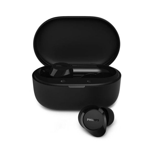 Philips TAT1300BK/00 hoofdtelefoon/headset Draadloos In-ear Oproepen/muziek USB Type-C Bluetooth Zwart (TAT1300BK/00)