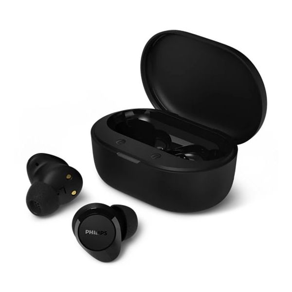 Philips TAT1300BK/00 hoofdtelefoon/headset Draadloos In-ear Oproepen/muziek USB Type-C Bluetooth Zwart (TAT1300BK/00)