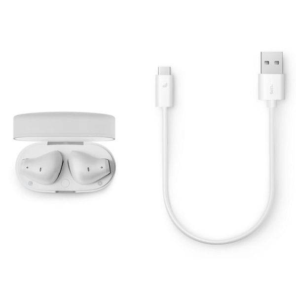 Philips TAT2139WT/00 hoofdtelefoon/headset Draadloos In-ear Oproepen/muziek Bluetooth Wit (TAT2139WT/00)