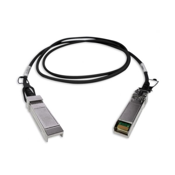 QNAP CAB-DAC15M-SFPP-DEC02 InfiniBand en Glasvezelkabel 1,5 m SFP+ Zwart (CAB-DAC15M-SFPP-DEC02)