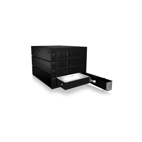 ICY BOX IB-564SAS-12G disk array Zwart (IB-564SAS-12G) ICY BOX IB-564SAS-12G disk array Zwart (IB-564SAS-12G)
