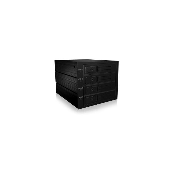 ICY BOX IB-564SAS-12G disk array Zwart (IB-564SAS-12G) ICY BOX IB-564SAS-12G disk array Zwart (IB-564SAS-12G)