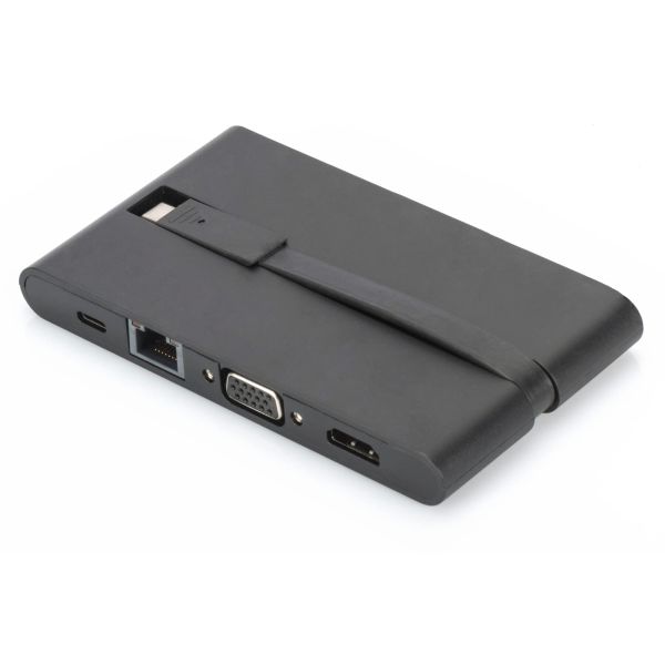 DIGITUS Universal Travel Docking Station 9 Port USB-C (DA-70865)