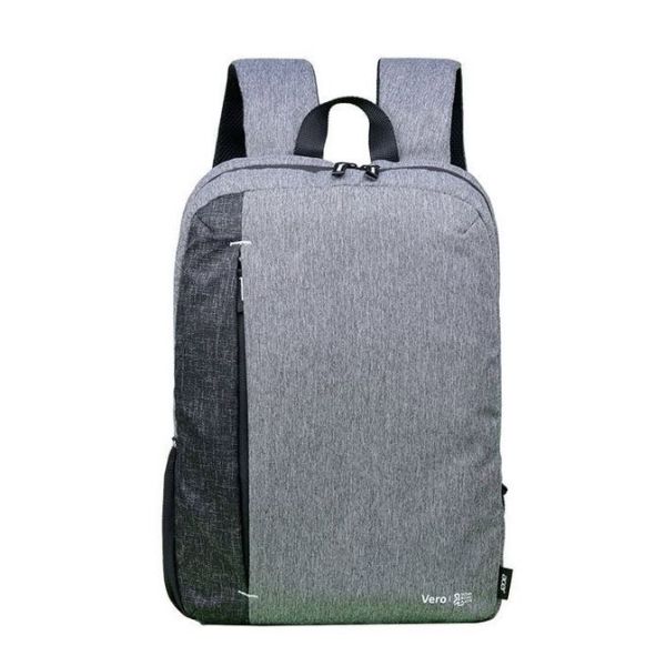 Acer Vero OBP rugzak Casual rugzak Grijs Kunststof, Polyethyleentereftalaat (PET), Gerecycled polyester (GP.BAG11.035)