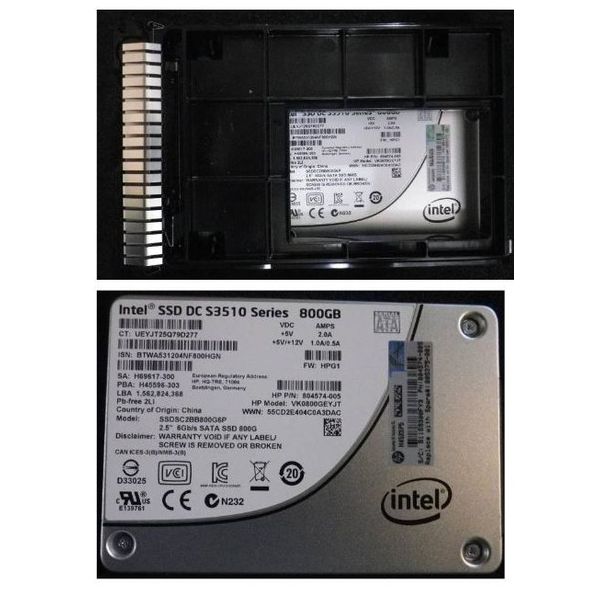 HP 800GB 6G SATA RI-2 LFF (804602-B21-RFB)