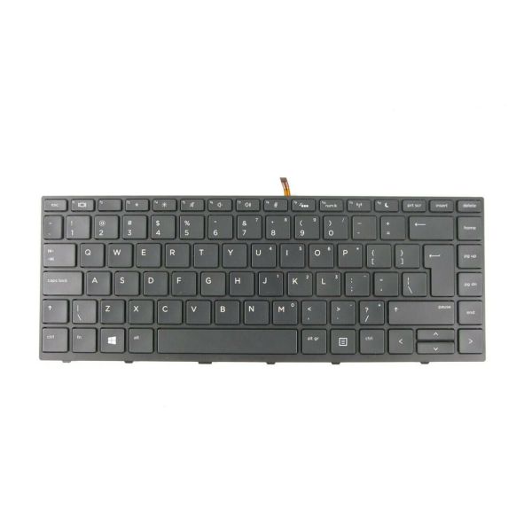 HP Toetsenbord met Achterverlichting Internatioaal (P84711-B31)