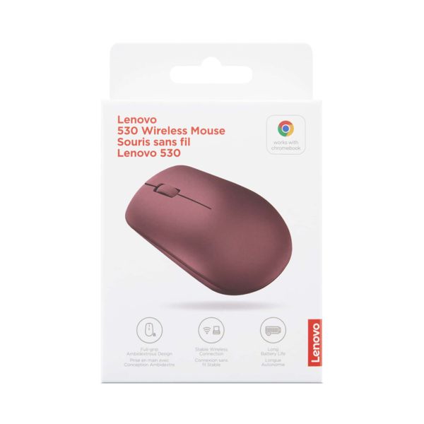Lenovo 530 muis Kantoor Ambidextrous RF Draadloos Optisch 1200 DPI (GY50Z18990)