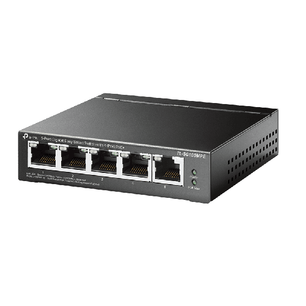 TP-Link TL-SG105PE Easy Smart Switch [5x Gigabit Ethernet, PoE+] (TL-SG105PE-PROMO)