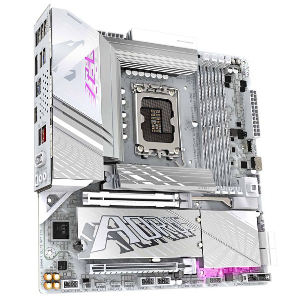 GIGABYTE Z890M AORUS ELITE WIFI7 ICE Intel Z890 LGA 1851 (Socket V1) ATX (Z890M A ELITE WF7 ICE)