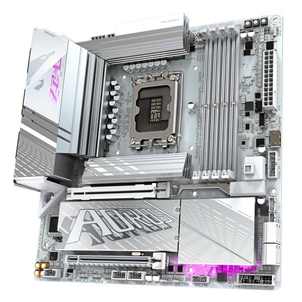 GIGABYTE Z890M AORUS ELITE WIFI7 ICE Intel Z890 LGA 1851 (Socket V1) ATX (Z890M A ELITE WF7 ICE)