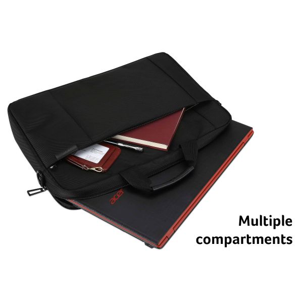 Acer Traveler Case notebooktas 39,6 cm (15.6") Aktetas Zwart (NP.BAG1A.189)