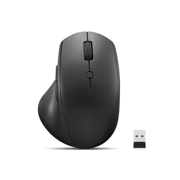 Lenovo 600 Wireless Media muis Kantoor Rechtshandig RF Draadloos Optisch 2400 DPI (GY50U89282)