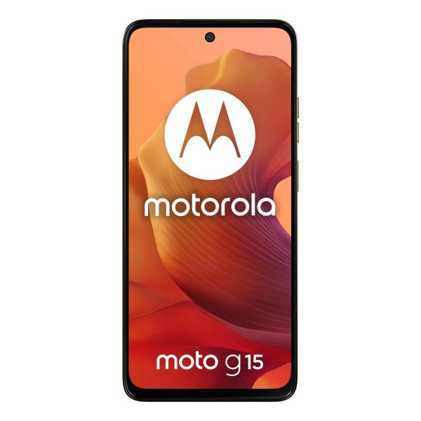 Motorola moto g15 17,1 cm (6.72") Dual SIM Android 15 4G USB Type-C 4 GB 128 GB 5200 mAh Oranje (PB6E0000SE) Motorola moto g15 17,1 cm (6.72") Dual SIM Android 15 4G USB Type-C 4 GB 128 GB 5200 mAh Oranje (PB6E0000SE)