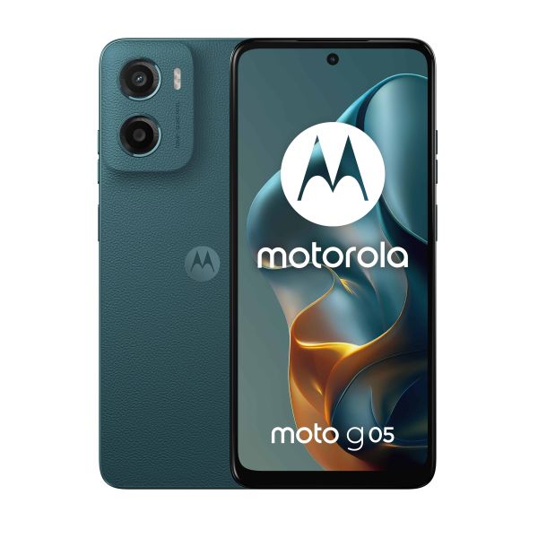 Motorola moto g05 16,9 cm (6.67") Dual SIM Android 15 4G USB Type-C 4 GB 64 GB 5200 mAh Groen (PB6L0002SE) Motorola moto g05 16,9 cm (6.67") Dual SIM Android 15 4G USB Type-C 4 GB 64 GB 5200 mAh Groen (PB6L0002SE)