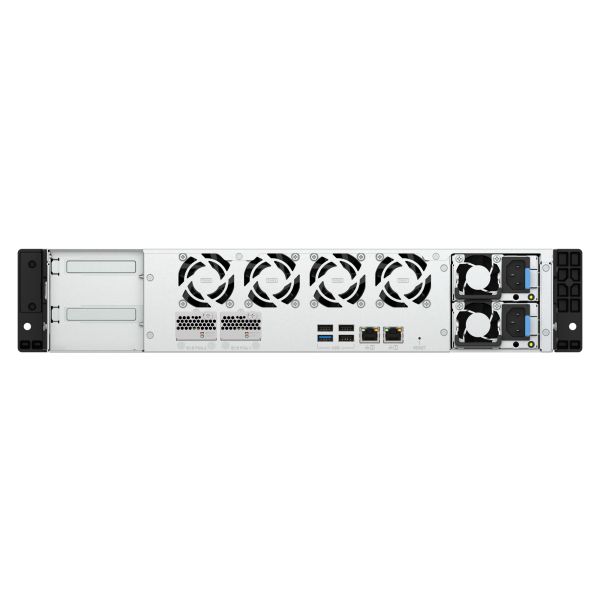 QNAP TS-H1065EU-RP Opslagserver Rack (2U) 8 GB DDR5 0 TB QNAP QTS Zwart (TS-H1065EU-RP-8G) QNAP TS-H1065EU-RP Opslagserver Rack (2U) 8 GB DDR5 0 TB QNAP QTS Zwart (TS-H1065EU-RP-8G)