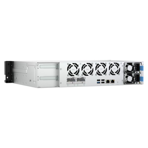 QNAP TS-H1065EU-RP Opslagserver Rack (2U) 8 GB DDR5 0 TB QNAP QTS Zwart (TS-H1065EU-RP-8G) QNAP TS-H1065EU-RP Opslagserver Rack (2U) 8 GB DDR5 0 TB QNAP QTS Zwart (TS-H1065EU-RP-8G)
