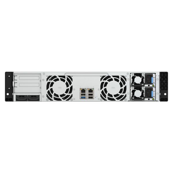 QNAP TS-H1465U-RP Opslagserver Rack (2U) 8 GB DDR5 0 TB QNAP QTS Zwart (TS-H1465U-RP-8G) QNAP TS-H1465U-RP Opslagserver Rack (2U) 8 GB DDR5 0 TB QNAP QTS Zwart (TS-H1465U-RP-8G)