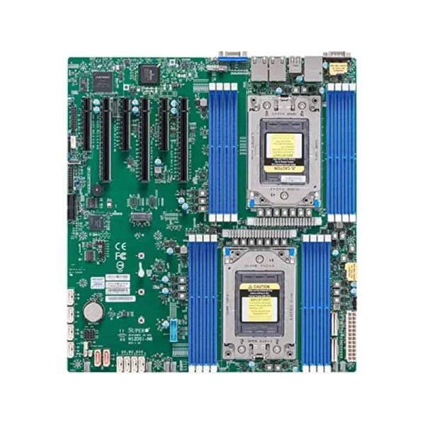 Super Micro SUPERMICRO H12DSi-N6 - Motherboard - Erweitertes ATX - Socket SP3 - 2 Unterstützte CPUs - USB3.0 - 2 x Gigabit LAN - (MBD-H12DSI-N6-B)