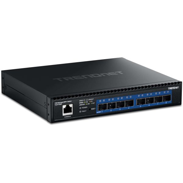 TRENDnet 8-port 10G Layer 2 Managed Switch 8 Ports (TL2-F7080)