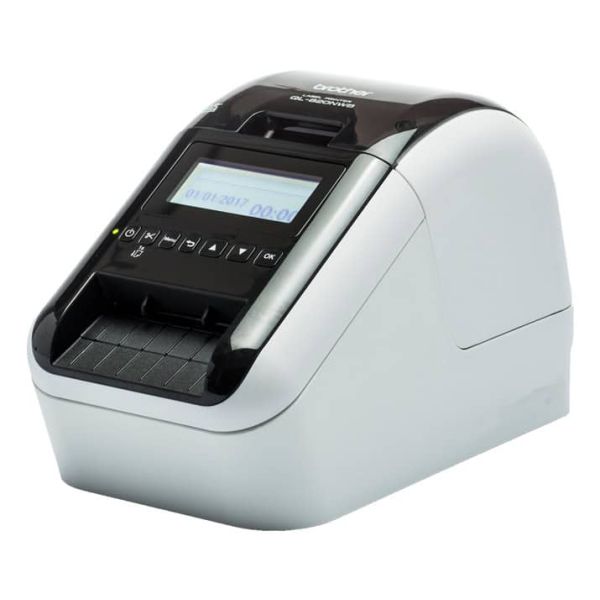 Brother QL-820NWBC labelprinter Direct thermisch Kleur 300 x 300 DPI 176 mm/sec Bedraad en draadloos Ethernet LAN DK Wifi Bluetooth (QL-820NWBC)