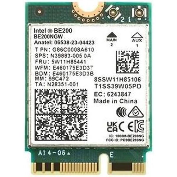 Intel WiFi 7 BE200 2230 Wireless Adapter (BE200.NGWGIE.NV)