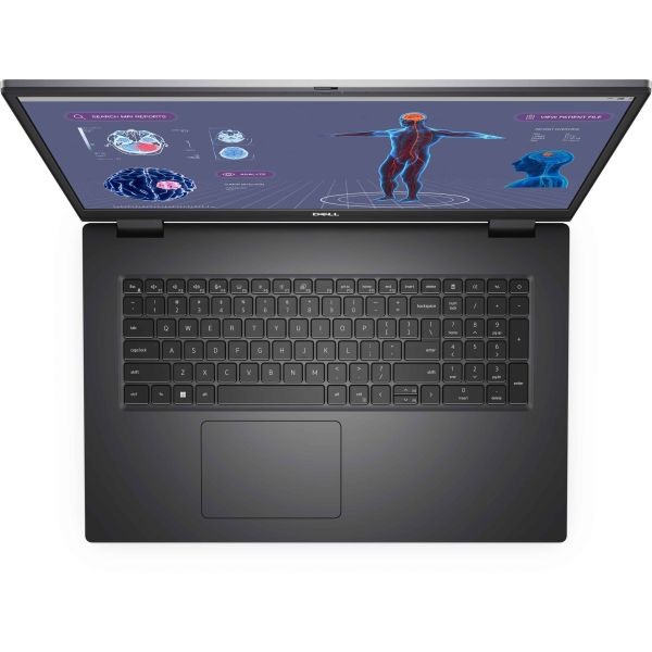 DELL Precision 7780 Intel® Core™ i7 i7-13850HX Mobiel werkstation 43,9 cm (17.3") Full HD 16 GB DDR5-SDRAM 512 GB SSD NVIDIA RTX 2000 Ada Wi-Fi 6E (802.11ax) Windows 11 Pro US International Grijs (7VTKP)