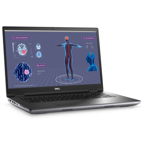 DELL Precision 7780 Intel® Core™ i7 i7-13850HX Mobiel werkstation 43,9 cm (17.3") Full HD 16 GB DDR5-SDRAM 512 GB SSD NVIDIA RTX 2000 Ada Wi-Fi 6E (802.11ax) Windows 11 Pro US International Grijs (7VTKP)