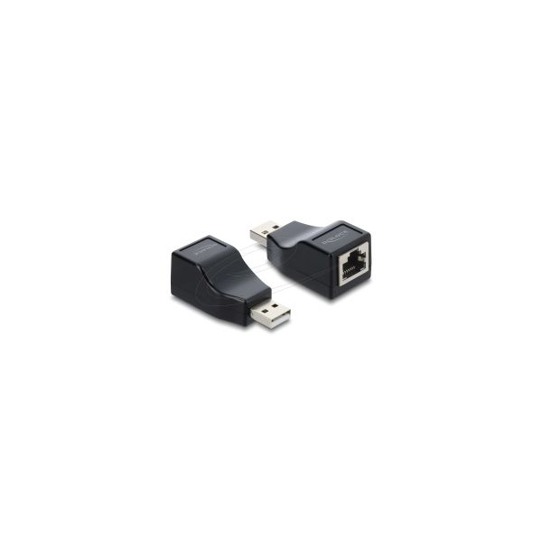 DELOCK Adapter USB 2.0 Typ-A St > Seriell RS-232 RJ45 Buchse (63290)