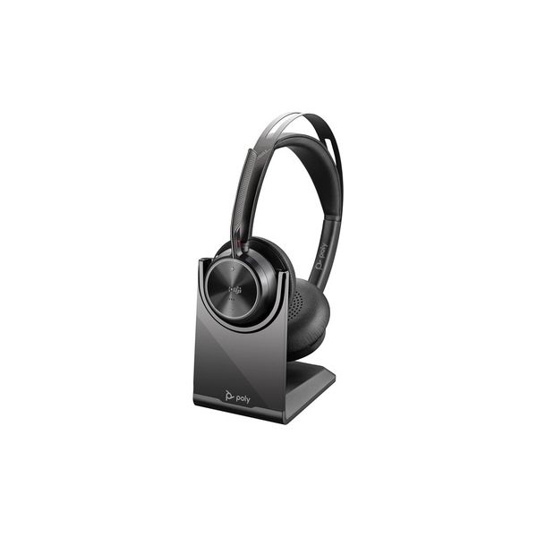 HP Poly Voyager Focus 2-M Microsoft Teams Certified with charge stand Headset (77Y90AA#ABB)