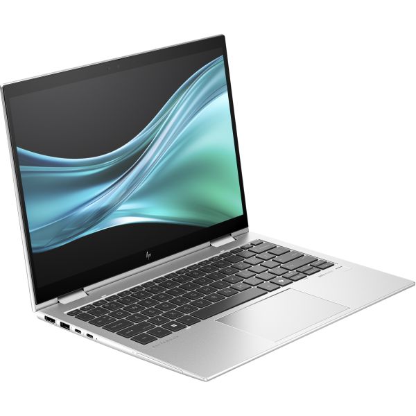 HP Elite x360 830 G11 Intel Core Ultra 7 155U Hybride (2-in-1) 33,8 cm (13.3") Touchscreen WUXGA 16 GB LPDDR5x-SDRAM 512 GB SSD Wi-Fi 6E (802.11ax) Windows 11 Pro AI PC Zilver
