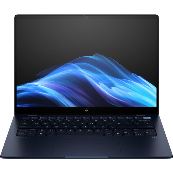 HP EliteBook Ultra G1q Copilot+ PC Snapdragon X1E-78-100 Laptop 35,6 cm (14") Touchscreen 2.2K 16 GB LPDDR5x-SDRAM 1 TB SSD Wi-Fi 6E (802.11ax) Windows 11 Pro Blauw (A26TLEA#ABB)
